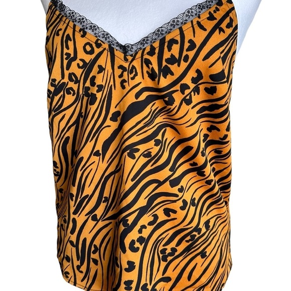 NWT BCBGeneration Tiger Stripe Camisole Animal Tank Top Size XS - Picture 6 of 17